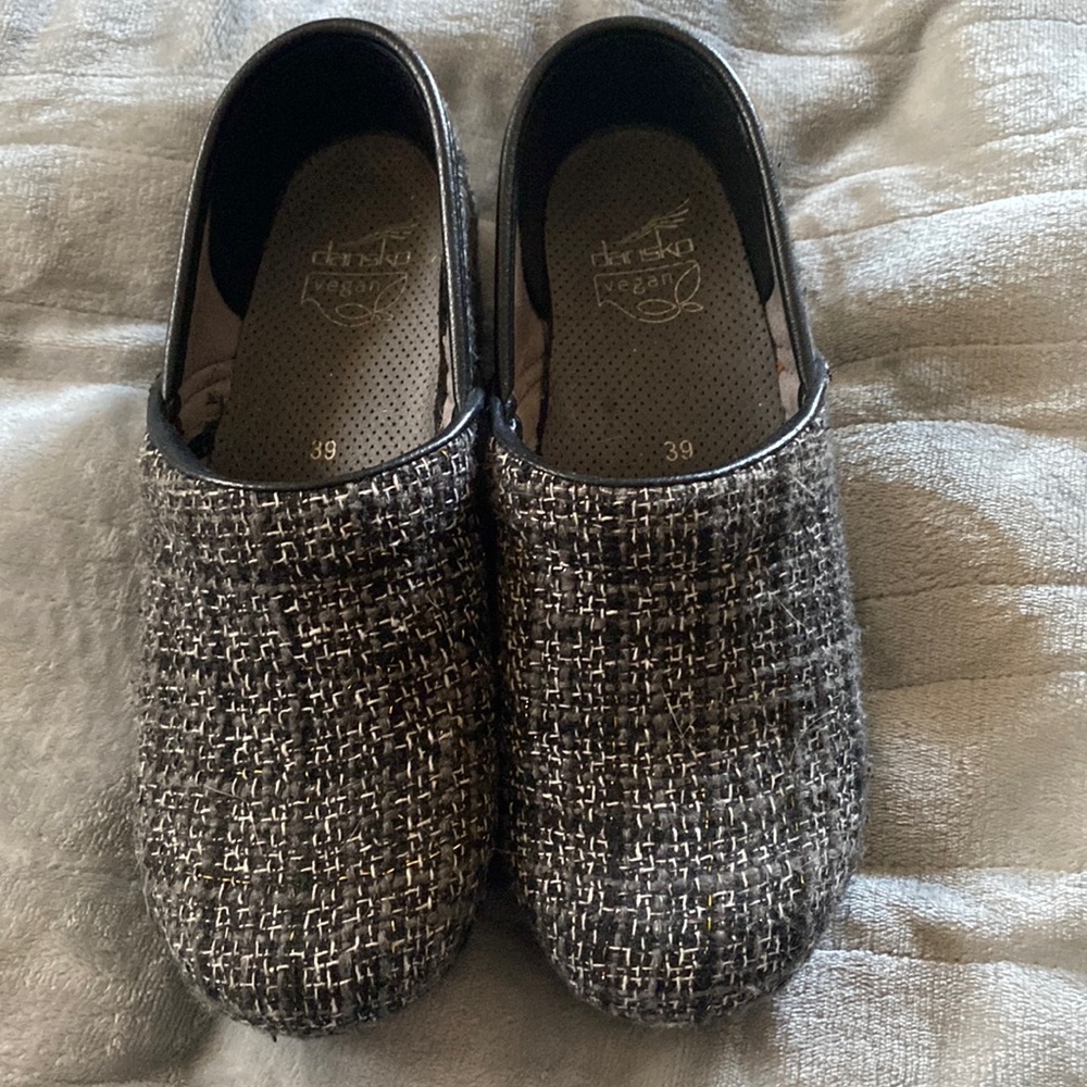 Felted Wool Dansko Clogs Size 39